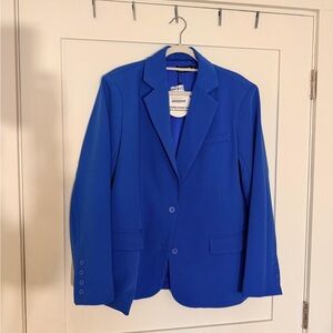 Women's Royal Blue Tailored Blazer - Babyboo